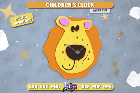 Charming Animal Clocks for Nurseries & Kids' Rooms