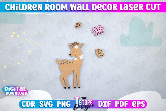 Create Enchanting Walls with Laser Cut Nursery Decor