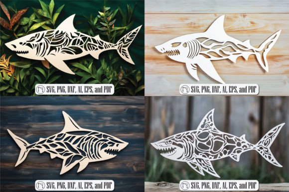 Create Stunning Shark Crafts with This Versatile SVG Bundle