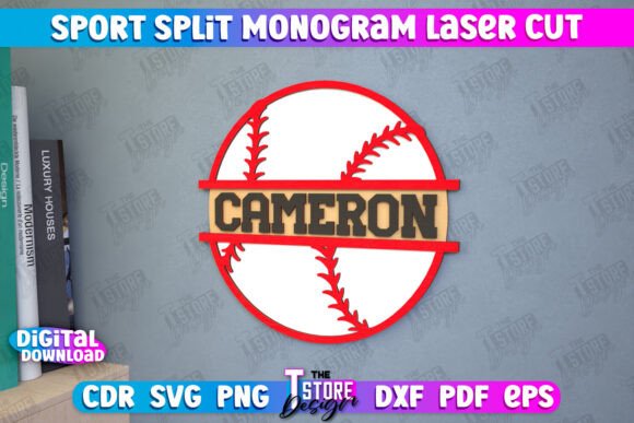 Personalized Baseball Decor: CNC-Ready Designs for Your Workshop